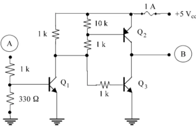 Figura 1 - Circuito para gerar uma forma de onda quadrada usando a sa´ıda de ´audio do PC