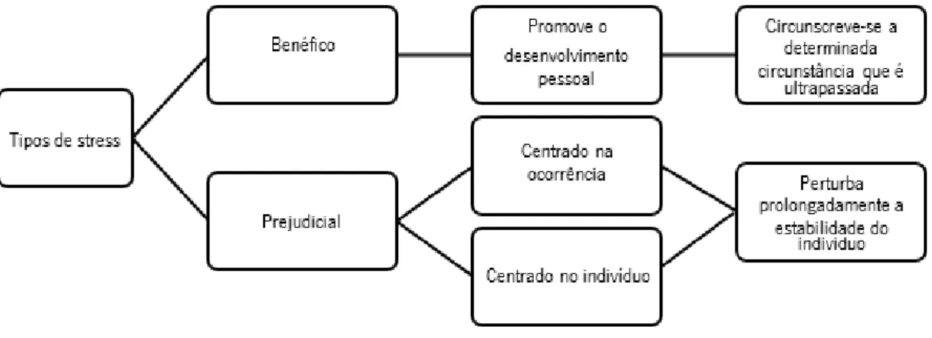 Figura 1. Tipos de Stress (Fonte: Vaz Serra, 2000). 