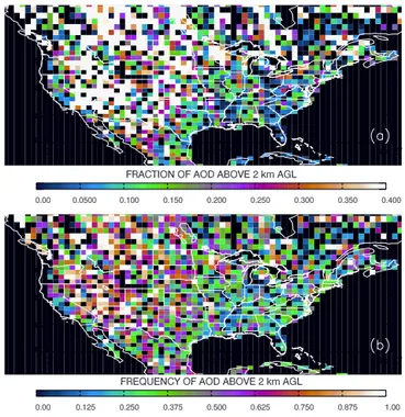 Figure 8. From 2006 to 2011, fraction of CALIOP-integrated 0.532 µm extinction below 500 m a.g.l