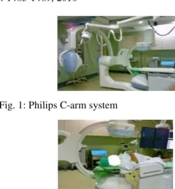 Fig. 1: Philips C-arm system 
