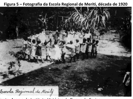 Figura 5 – Fotografia da Escola Regional de Meriti, década de 1920 