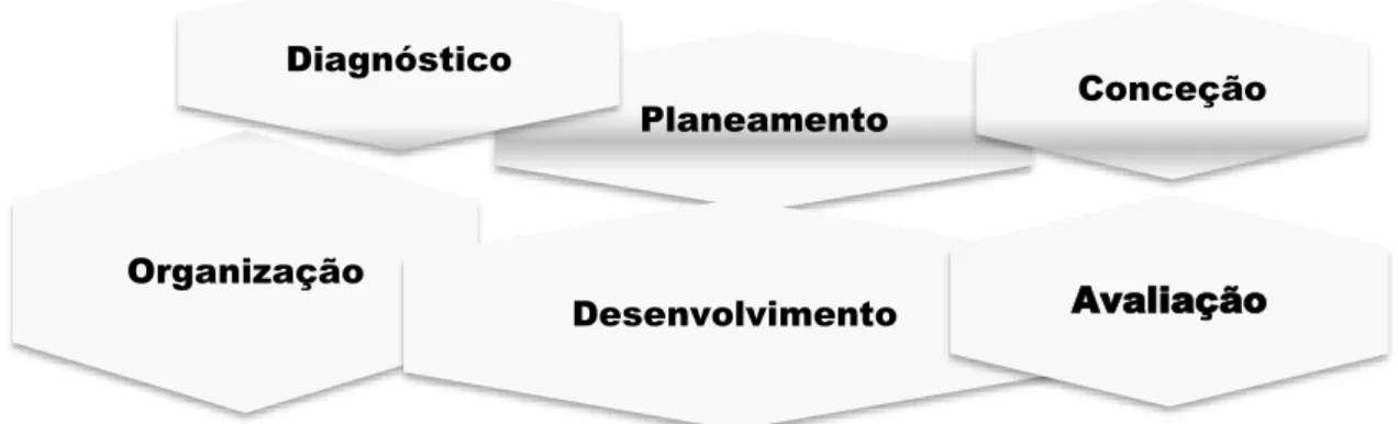 Gráfico 1-Ciclo da formação (Pronanci, 2002) adaptado pela autora. 
