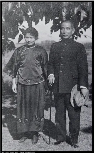 Figura 9. Sun Yat-sen e esposa Song Qingling (宋庆龄 sòng qìnglíng) 338