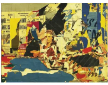 Figura 2. 122, Rue du Temple. Jac- Jac-ques de la Villeglé, 1968. 