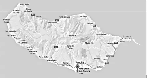 Figure 1 | Map of Madeira Island