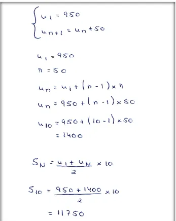 Figura 16. Resolução do problema O salário do Henrique pelo aluno A13. 