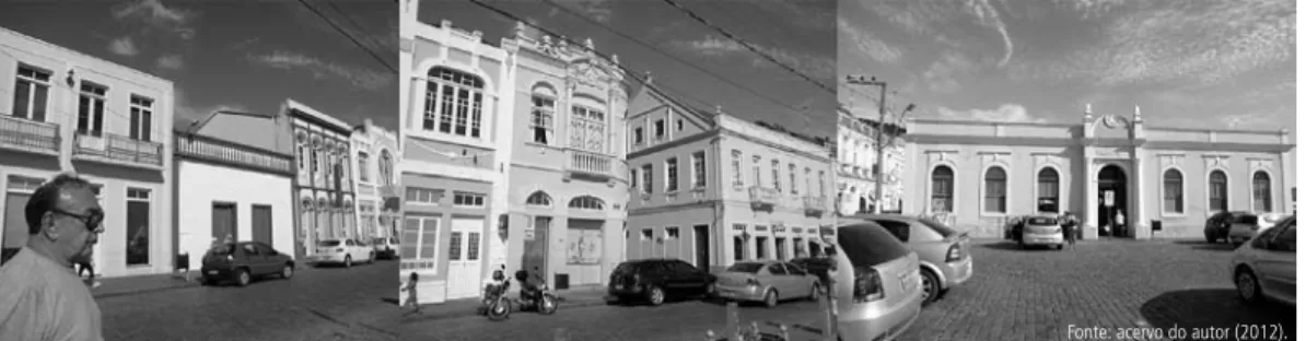 Figura 18    |   Conjunto de edifícios históricos da Rua Babitonga e Mercado Municipal.