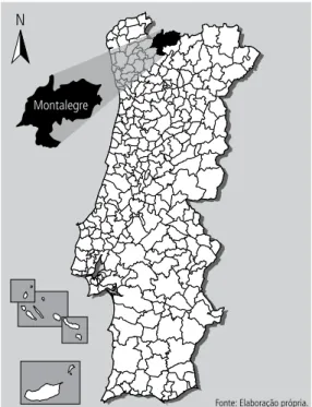 Figura     |      Localização do Concelho de Montalegre.