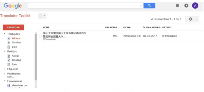 Figura 6 – Google Toolkit’s Translator 11
