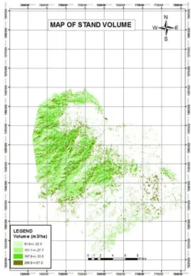 Table 4. Sample characteristics of forest classes 