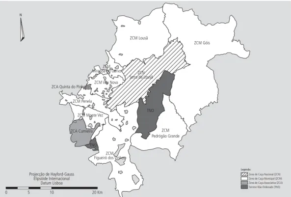 Figura 2    |    Ordenamento cinegético da Serra da Lousã.