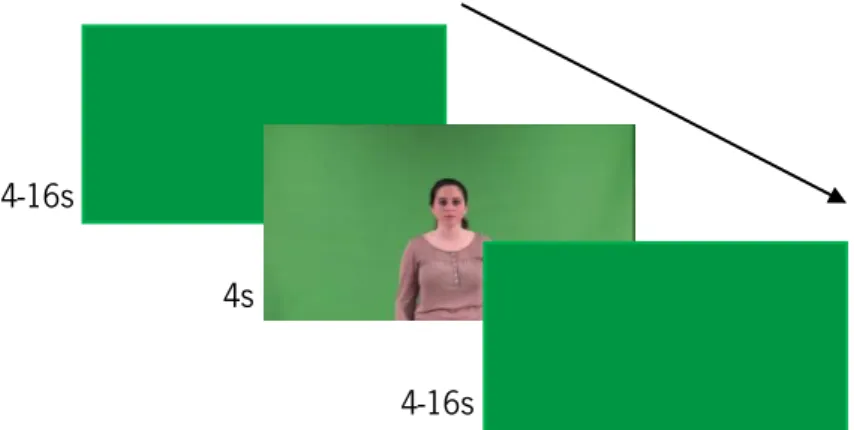 Figure 4. Procedure for the experimental task fMRI data acquisition 