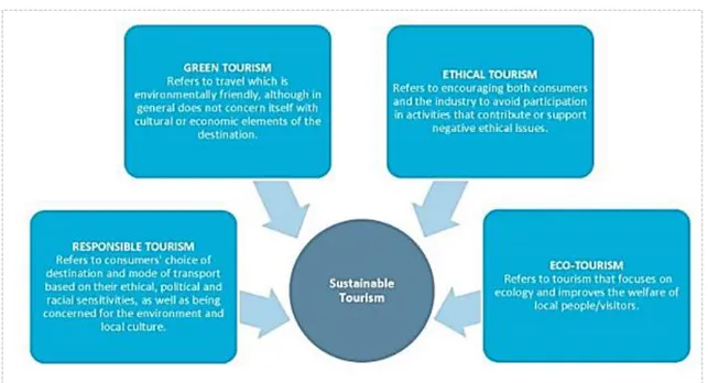 Figura 4: Conexões do turismo sustentável  Fonte: Euromonitor Inernational (2017) 