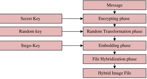 Figure 2.  Overview of proposed system sender side. 