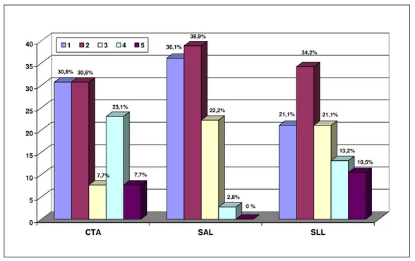 Gráfico 1: Valoración por tipos de sociedades de la responsabilidad social corporativa 