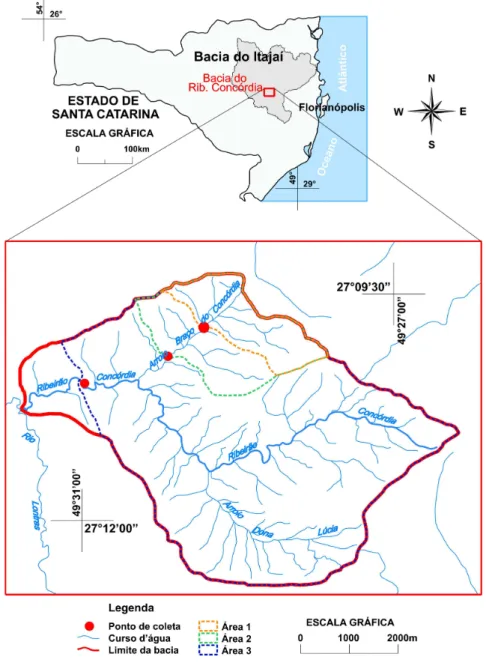 Figura 1 - Área de estudo.