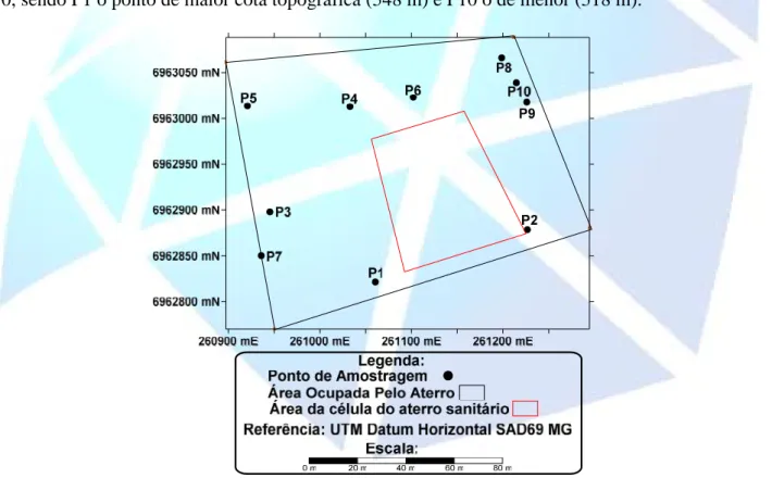 Figura 1. Área de estudo no município de Seberi - RS.