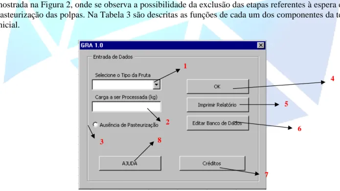 Figura 2. Tela de Inicialização do Software. 