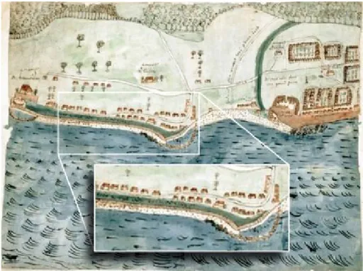 Figura 1 – De stat ende fort van Gran Para, c. 1640. Arquivos Nacionais de Haia, Países  baixos (Reis 2000)