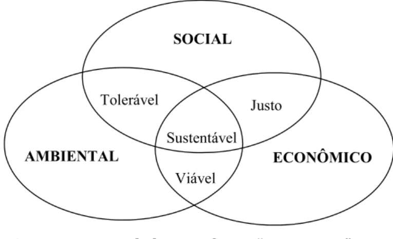 Figura 1 - O triple bottom line e “interações”