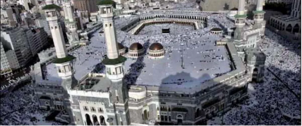 Figura 2 - Cidade de Meca no período do Hajj.