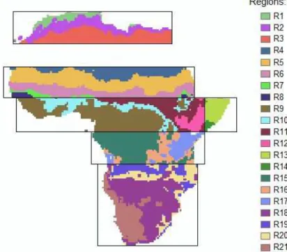 Fig. 3. Derived “Regions”.