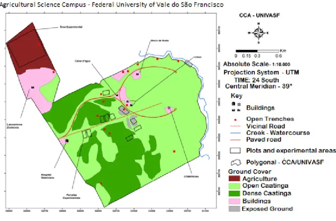 Figure 1. Agricultural Science Campus from the UNIVASF.