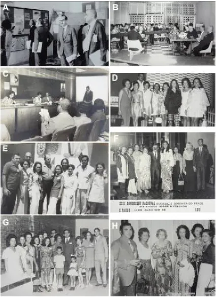 Figure 5 - A. C. Batista and collaborators in scientific events. A. V National Congress of  Agronomy, Recife, 1967