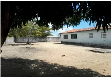 Figura 2 - Escola Municipal Marino Eleotério, situada em Zona Rural, Gramame, Conde, PB