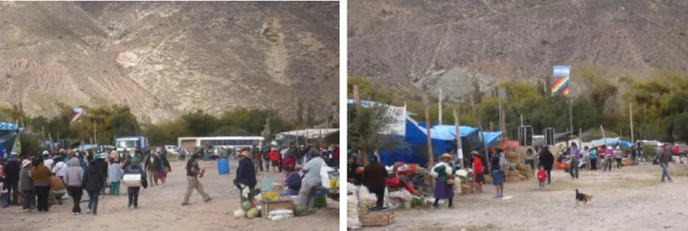 Figura 6. 19° Edición de la Feria del cambalache y trueque, Juella (Abril 2015)     En  esta  ferias  también  existe  una  diferenciación  de  los 