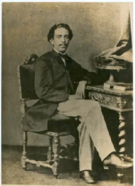 FIGURA 2 - Joaquim Insley Pacheco. Retrato de Machado de Assis, c. 1864 Formato carte de visite, c