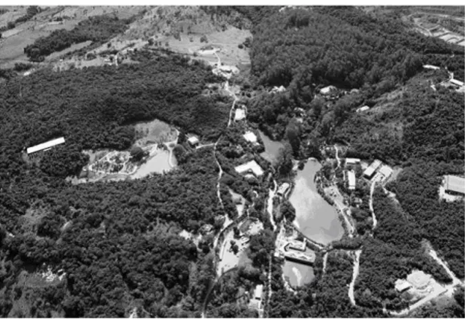 Figure 1 - Inhotim Institute of Contemporary Art and Botanical Gardens, Brumadinho, aerial view Source: &lt;http://curatorsintl.org/intensive&gt;
