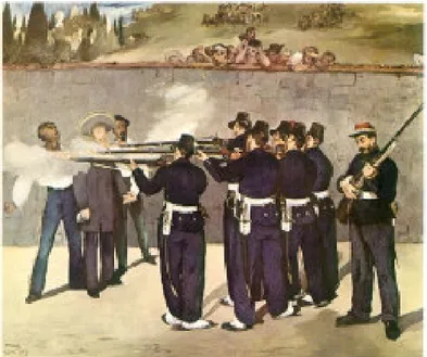 FIGURE 2: Edouard Manet, Execution of Maximilian Source: peaceaware.com