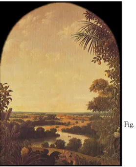 Fig. 2: Frans Post (1612-1680), Panorama Brasileiro, 1652.