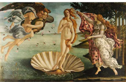 FIGURA 3 – O nascimento de Vênus, de Sandro Botticelli (1483)