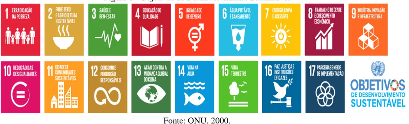 Figura 2 - Objetivos de Desenvolvimento do Milênio 