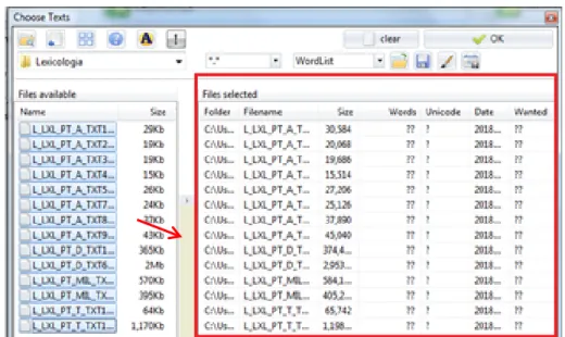 FIGURA 4 – Upload do LexTest no WST