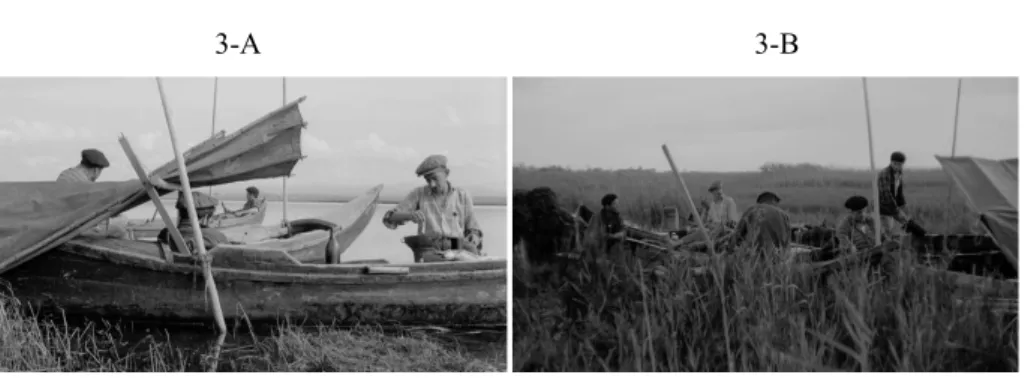 FIGURA 3 – Fotogramas dos dois planos de conversa dos pescadores ribeirinhos