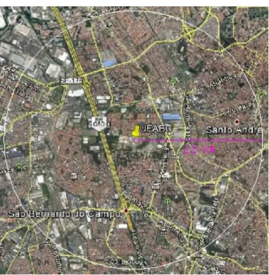 Figura 5 - Situação. Fonte: Google Earth (2017). 
