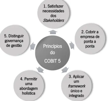Figura 4 - Princípios do COBIT 5 - Adaptado de ISACA (2012)