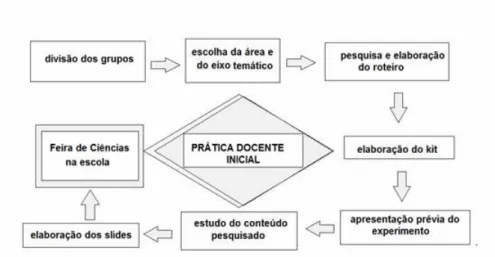 FIGURA  1:  Representação  das  sequências  das  atividades  peda- peda-gógicas desenvolvidades  