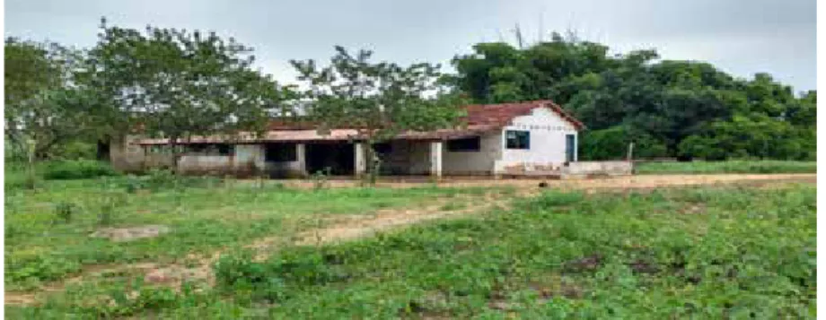 Figura 1: Casa sede da fazenda Sobra da Mata.
