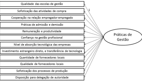Figura 2 – Modelo de mensuração