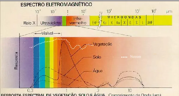 Fig. 2 - O espectro eletromagnético. 