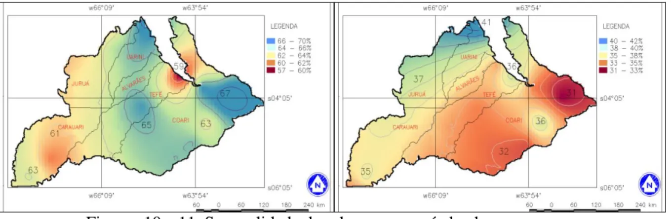 Figura 12. Precipitação anual na região do Médio Solimões no ano de 2012  Fonte: Dos autores (2018) 