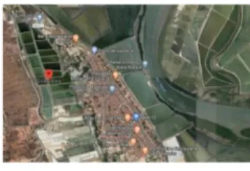 Figura 1. Imagem da cidade de Grossos - RN. (Fonte: Imagem de satélite do Google Maps)