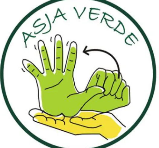 Figura 1: Logo e sinal do projeto ASJA VERDE. 
