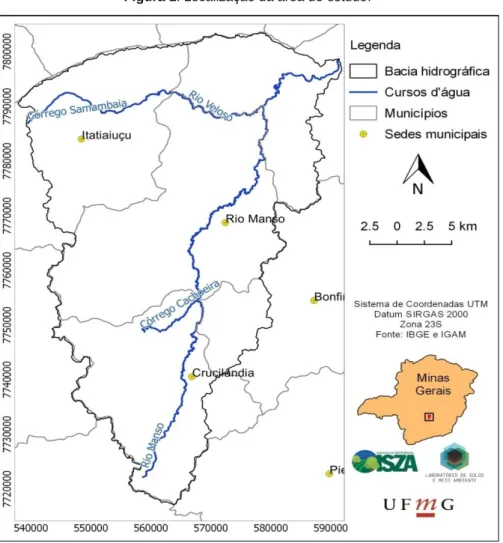 Figura 1. Localização da área de estudo. 