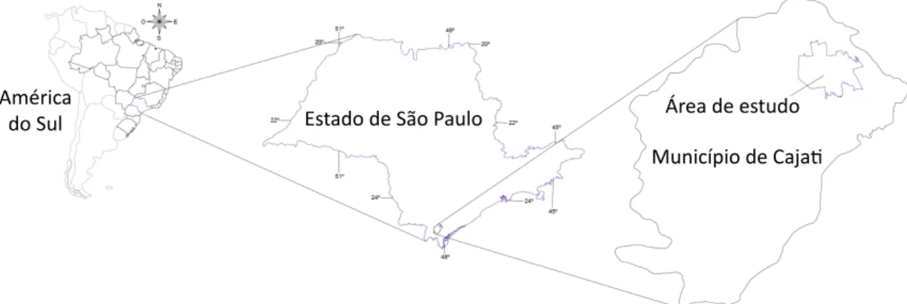 Figura 1 – Localização do Complexo Mineroquímico da Vale Fertilizantes – Unidade Cajati.