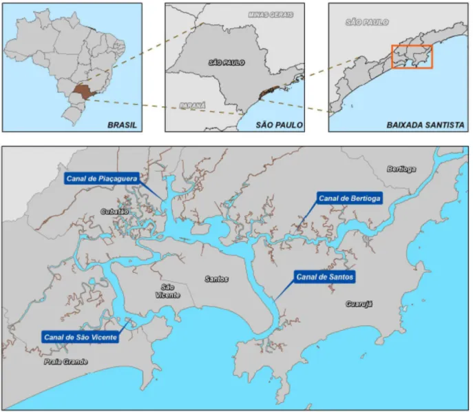 Figure 1 – Geographical location of the study area.